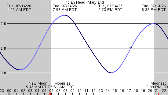 tide graph